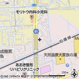 岡山県岡山市北区久米276周辺の地図