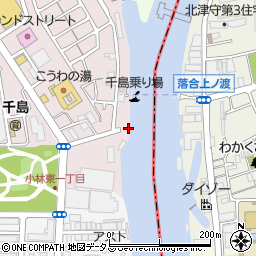 大阪府大阪市大正区千島1丁目29-19周辺の地図