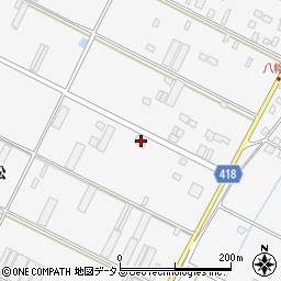 愛知県田原市小中山町万灯松299周辺の地図