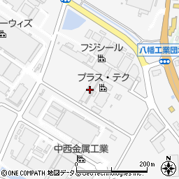 プラス・テク株式会社　八幡工場周辺の地図