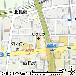 株式会社ザグザグ　西長瀬店周辺の地図