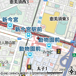 ホテル中央クラウン周辺の地図