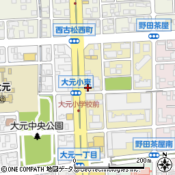 コスモ西古松ＳＳ周辺の地図