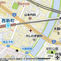 明石タクシー株式会社周辺の地図