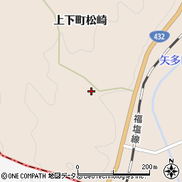 広島県府中市上下町松崎385周辺の地図
