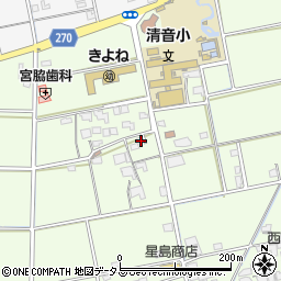 岡山県総社市清音軽部733-5周辺の地図