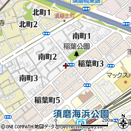 神戸南町郵便局周辺の地図