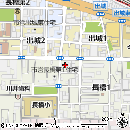 矢田健商店周辺の地図
