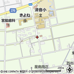 岡山県総社市清音軽部734-3周辺の地図
