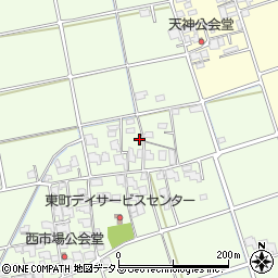 岡山県総社市清音軽部443周辺の地図