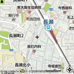 おそうじ本舗　東成西店周辺の地図