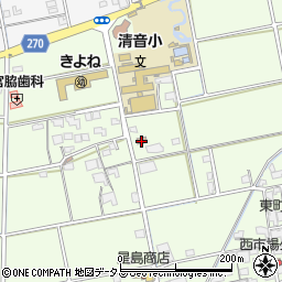 清音郵便局 ＡＴＭ周辺の地図