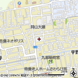 ほんだ岡山支店周辺の地図