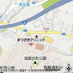 兵庫県神戸市垂水区下畑町雲星周辺の地図