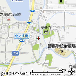 奈良県奈良市北之庄町410周辺の地図