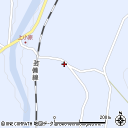 広島県安芸高田市甲田町上小原202周辺の地図