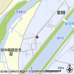 岡山県岡山市東区金田130周辺の地図