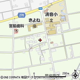岡山県総社市清音軽部738周辺の地図