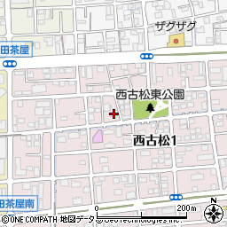 宣妙寺周辺の地図