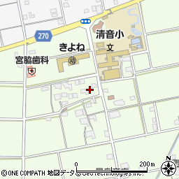 岡山県総社市清音軽部736周辺の地図