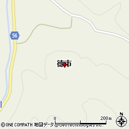広島県世羅郡世羅町徳市周辺の地図
