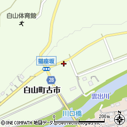 三重県津市白山町古市126-2周辺の地図