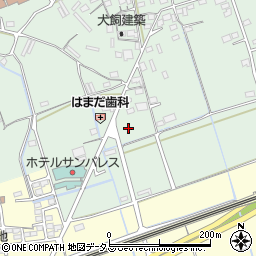 岡山県倉敷市山地1377-1周辺の地図