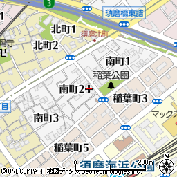 須磨南町ミオ周辺の地図