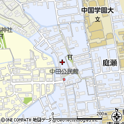 岡山県岡山市北区庭瀬14周辺の地図