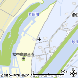 岡山県岡山市東区金田79周辺の地図