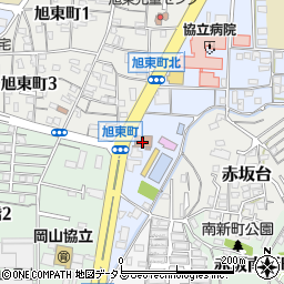 岡山市中区福祉事務所内市民サービスコーナー周辺の地図