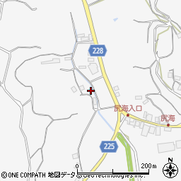 岡山県瀬戸内市邑久町尻海2180周辺の地図
