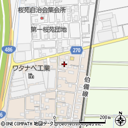 岡山県総社市清音上中島162周辺の地図