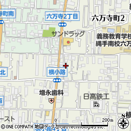 マンション京道周辺の地図