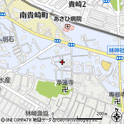 兵庫県明石市林崎町2丁目6周辺の地図