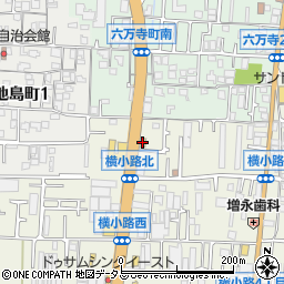 ジョリーパスタ横小路店周辺の地図