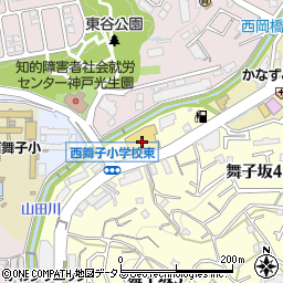 マルアイ舞子坂店周辺の地図