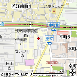 大阪府八尾市泉町3丁目36周辺の地図
