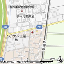 岡山県総社市清音上中島162-11周辺の地図