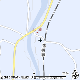 広島県安芸高田市甲田町上小原233周辺の地図