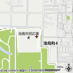 大阪府東大阪市池島町周辺の地図