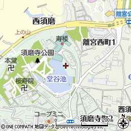 Ｐａｒｋ＆Ｐａｒｋ須磨第３駐車場周辺の地図