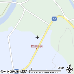 世羅甲田線周辺の地図