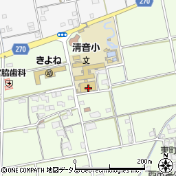 岡山県総社市清音軽部675周辺の地図