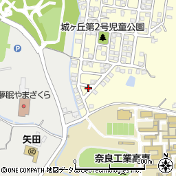 奈良県大和郡山市城町1797-23周辺の地図