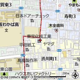 東宝化成工業株式会社周辺の地図