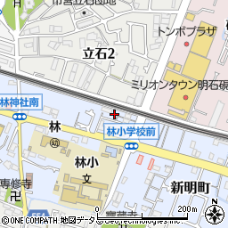兵庫県明石市林崎町1丁目2周辺の地図