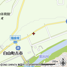 三重県津市白山町古市220周辺の地図