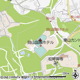 岡山国際ホテル　瑞光の間周辺の地図