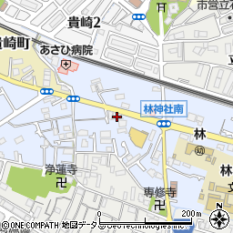 明和タイヤ商会周辺の地図